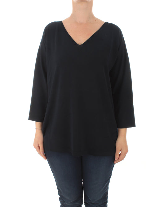 Persona By Marina Rinaldi AIDA maglia da donna blu navy