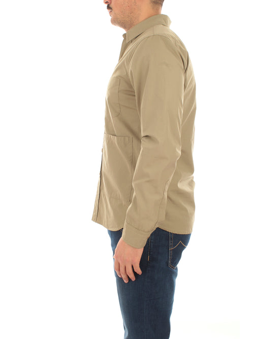 Aspesi camicia ut-shirt da uomo sabbia