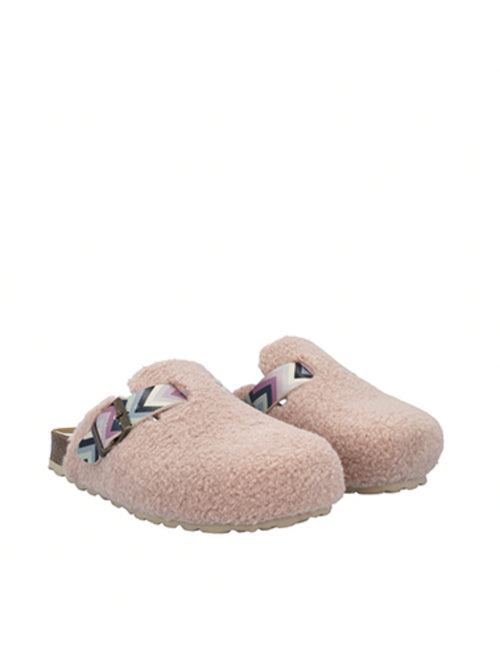 MaryPlaid pantofola in agnellino ecologico rosa polignac da donna,6M94893