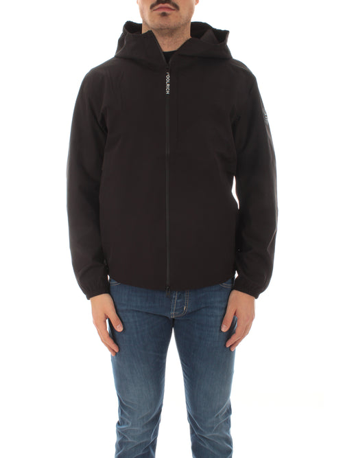 Woolrich PACIFIC TWO LAYERS giacca da uomo melton blue