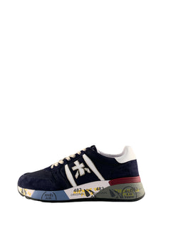 Premiata sneakers da uomo blu navy,LANDER 5675