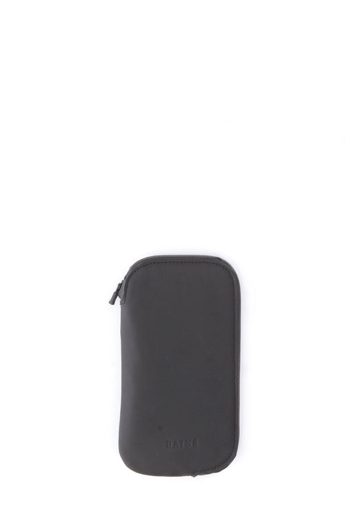 Rains Phone Wallet PLUS porta cellulare per iPhone 7/8 Plus unisex nero, PHONE WALLET PLUS