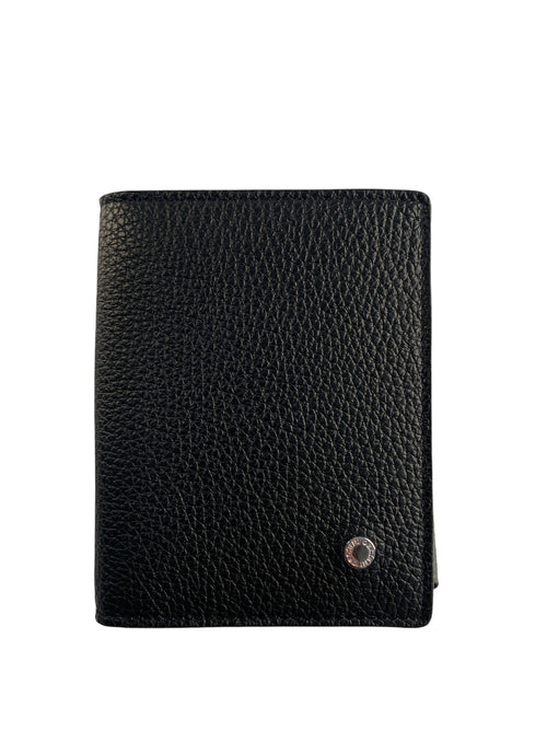 Orciani portafoglio verticale con RFID da uomo nero,SU0105