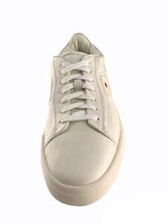 Santoni scarpa sneakers in pelle white da uomo,MBGT21553PNNGNHRI50