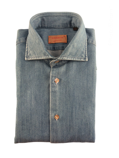 Borriello camicia Passion da uomo jeans,13050