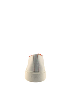 Santoni sneaker in pelle bottalata white da uomo,MBCD21574BARCMXDI48