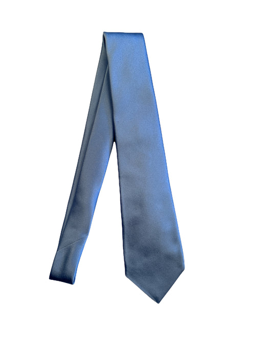 Kiton cravatta sette pieghe da uomo azzurro,UCRVKRC0720108006