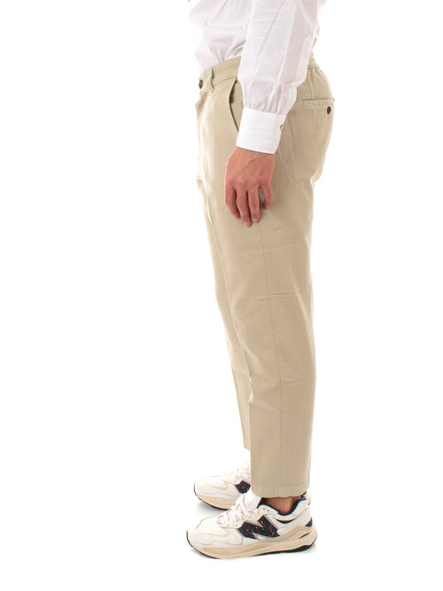 Re-Hash PABLO ECO pantalone chinos da uomo beige,P611EG 2A012