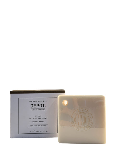 Depot n.602 SCENTED BAR SOAP sapone profumato mystic amber 100gr,LSMA015