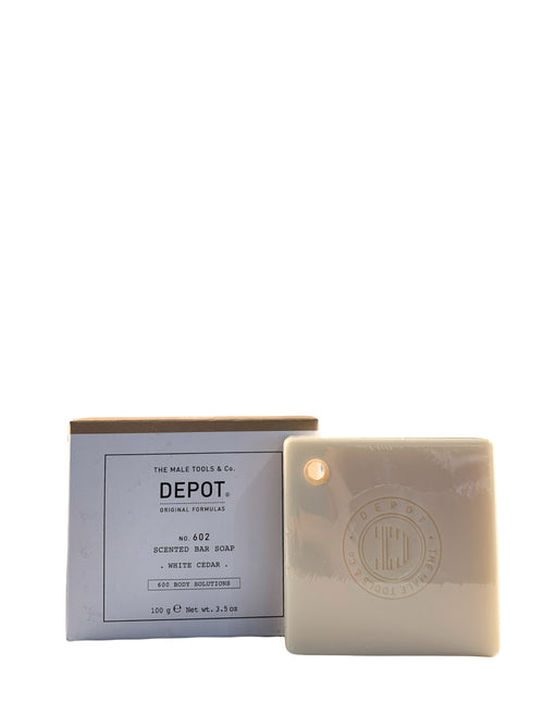 Depot n.602 SCENTED BAR SOAP sapone profumato white cedar 100gr,LSWC015