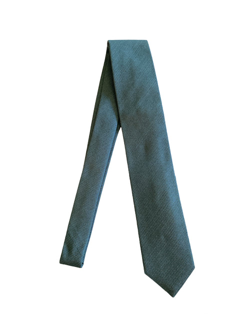 Ulturale cravatta 3 pieghe in seta verde da uomo,3PE_11R049_COSE