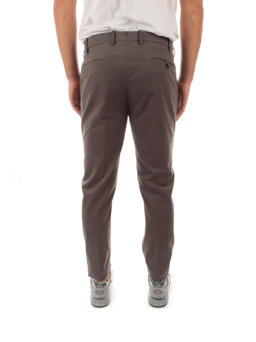 Berwich MORELLO pantalone ventrepiatto grey da uomo,TS1021X