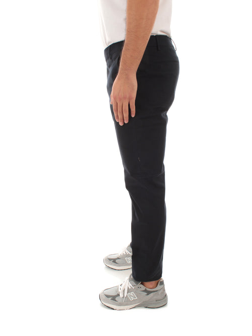 Berwich MORELLO pantalone ventrepiatto navy da uomo,TS1021X