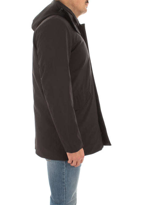 Woolrich BARROW MAC SOFT SHELL cappotto black da uomo,CFWOOU0501MRUT2735