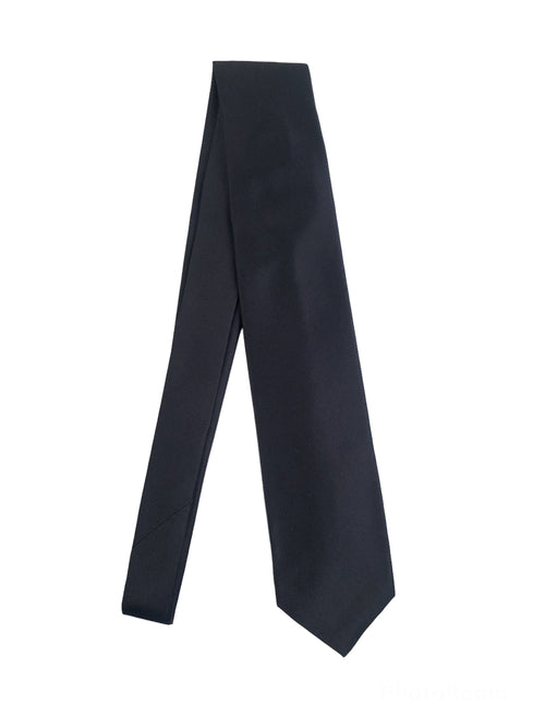 Barba cravatta 7 pieghe blu navy da uomo,32150.F