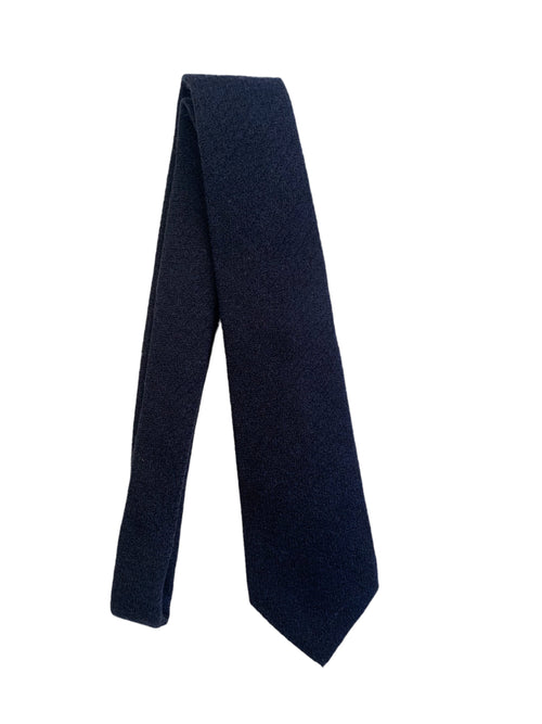 Kiton cravatta in cashmere da uomo blu,UCRVKPC03H6902003