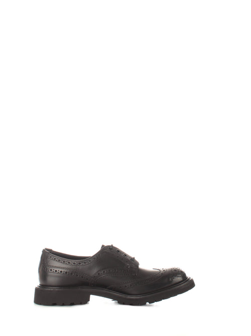 Tricker's BOURTON scarpe stringate da uomo black,5633/113