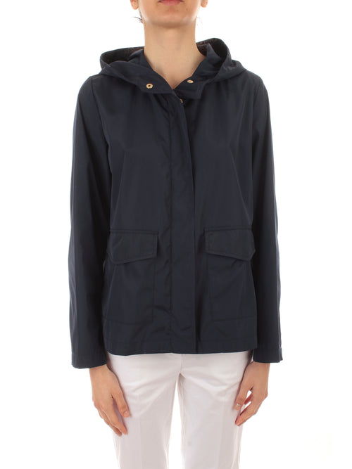 Emme Marella MERANO giacca impermeabile da donna blu