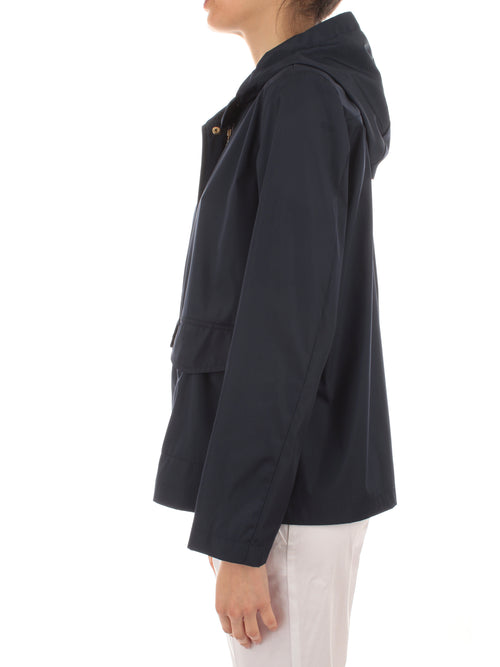 Emme Marella MERANO giacca impermeabile da donna blu
