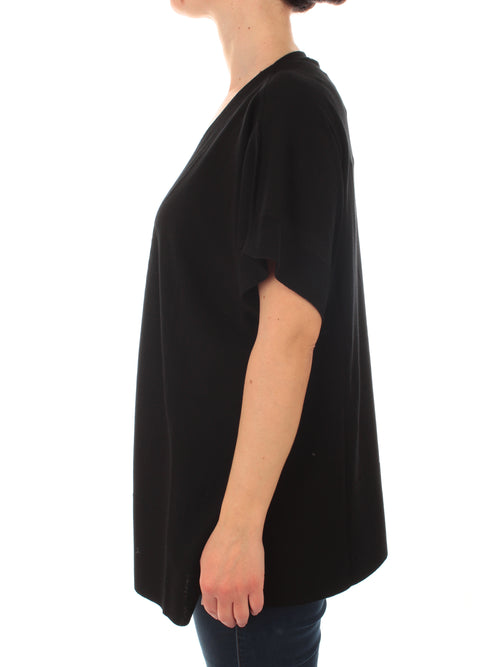 Persona By Marina Rinaldi MADRAS cardigan da donna nero