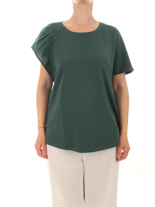Persona By Marina Rinaldi VASTO T-shirt da donna felce