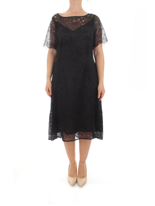 Persona By Marina Rinaldi DOROTHY abito in pizzo da donna blu