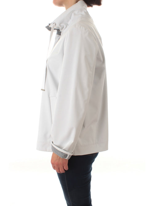 Persona By Marina Rinaldi TECNICA impermeabile da donna bianco/grigio