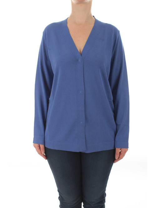 Persona By Marina Rinaldi MABEL cardigan da donna pervinca