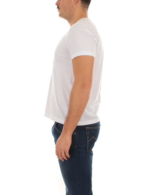 Aspesi T-shirt I'm not here da uomo bianco