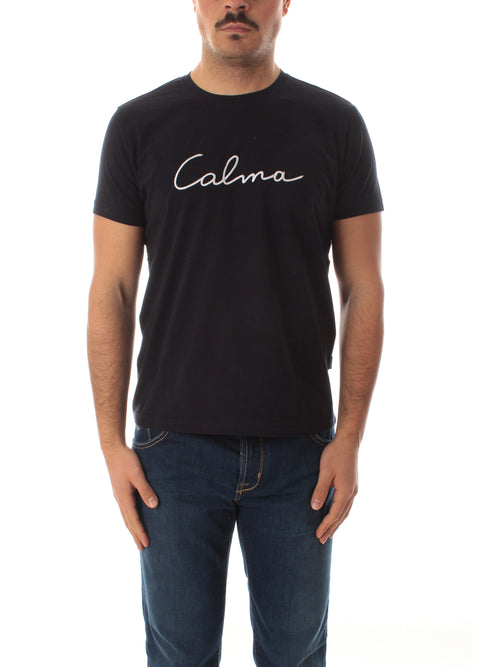 Aspesi T-shirt CALMA da uomo navy