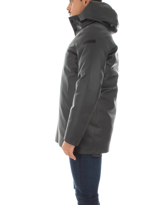 RRD-Roberto Ricci Designs JKT RUBBER DOUBLE PARKA blu black da uomo,WES007