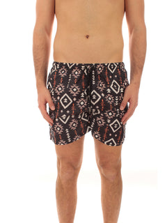 Tooco Beachwear UXMAL boxer mare a fantasia da uomo black