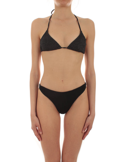 Mc2 Saint Barth LEAH W/ELISE W bikini crinkle a triangolo e slip da donna crinkle 00