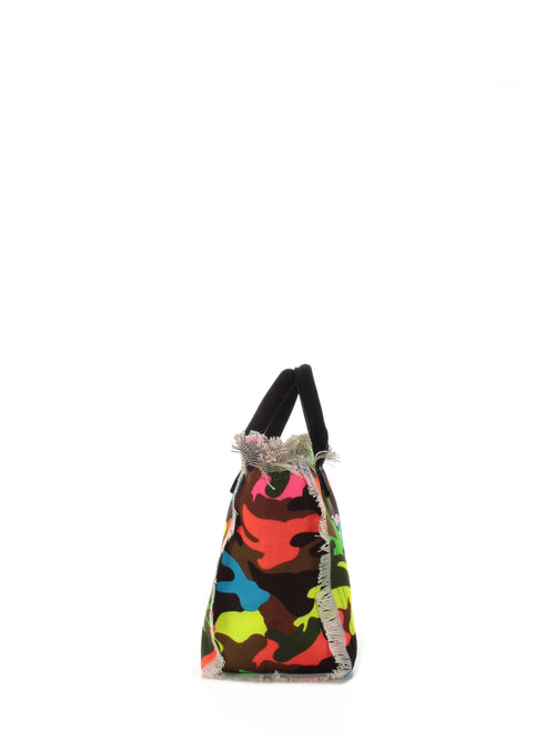 Mc2 Saint Barth COLETTE borsa in canvas da donna mm multi fluo