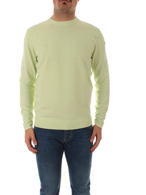 RRD-Roberto Ricci Designs KNIT IKI ROUND maglia da uomo verde prato