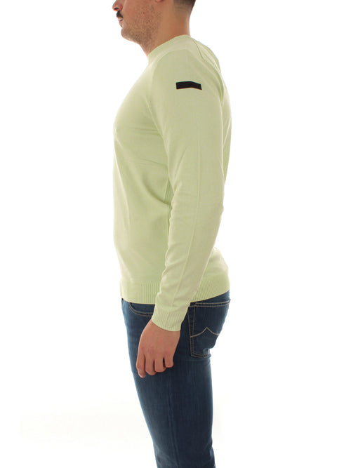 RRD-Roberto Ricci Designs KNIT IKI ROUND maglia da uomo verde prato