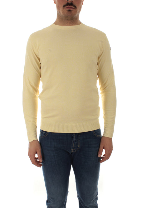 RRD-Roberto Ricci Designs KNIT IKI ROUND maglia da uomo giallo