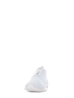 Kiton sneakers in tela di cotone da uomo bianco