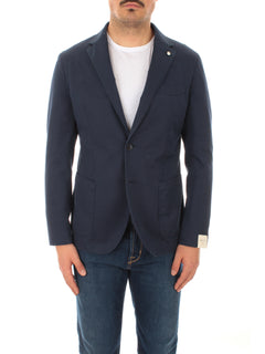 Luigi Bianchi Mantova blazer da uomo blu