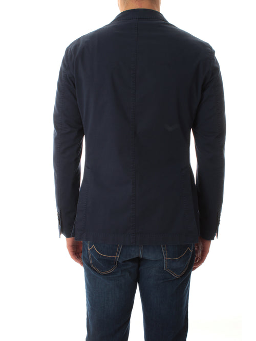 Luigi Bianchi Mantova blazer da uomo blu