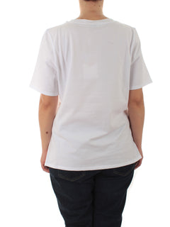 Luisa Viola t-shirt con stampa da donna bianco