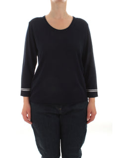Persona By Marina Rinaldi ADAMELLO maglia da donna blu navy