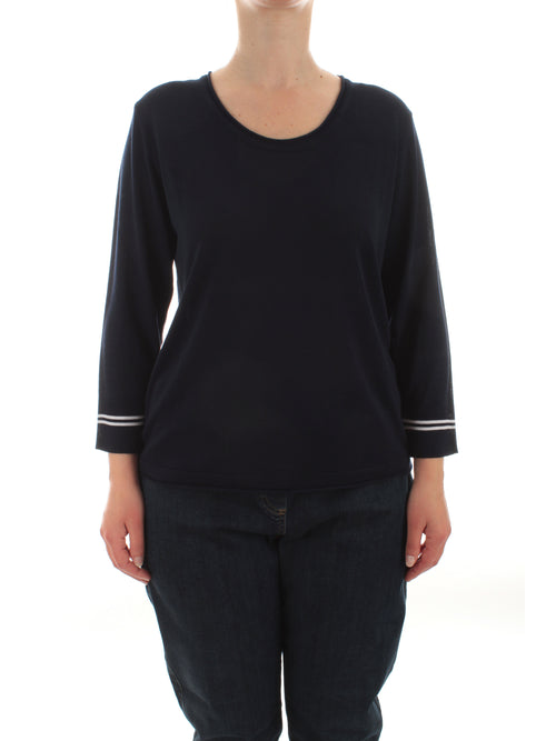 Persona By Marina Rinaldi ADAMELLO maglia da donna blu navy