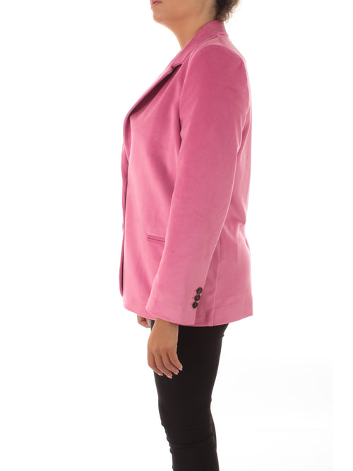 RRD Roberto Ricci Designs giacca blazer in velluto da donna fuxia