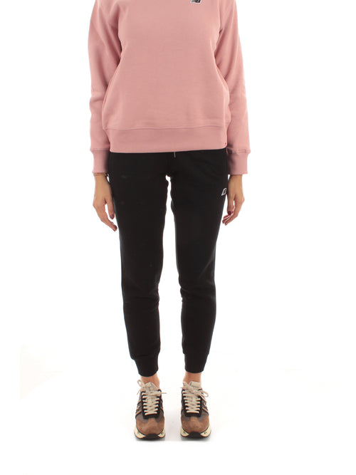 New Balance pantaloni small logo jogger da donna black