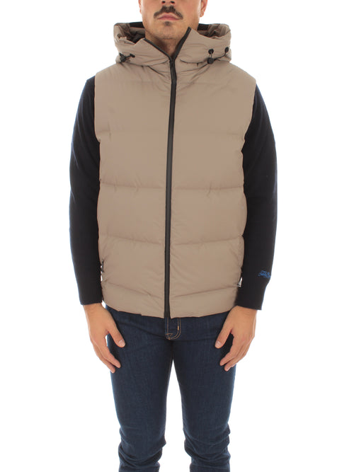 RRD Rubber Tubic Gilet da uomo tortora