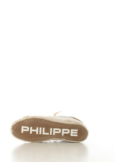 Philippe Model PARIS LOW sneakers da uomo blanc/mustard