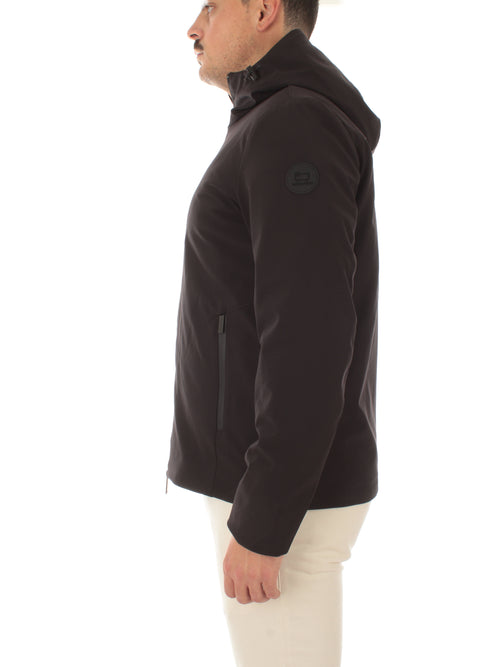 Woolrich Giacca Pacific in Tech Softshell black da uomo black