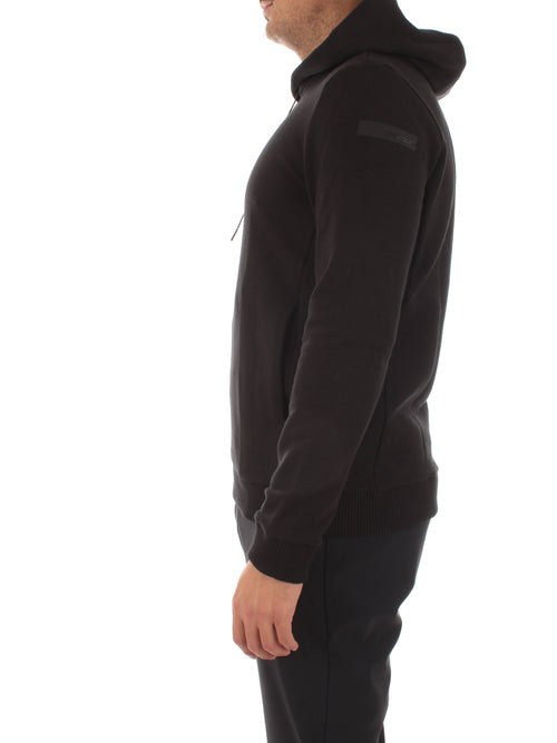 RRD Break Hood Fleece felpa da uomo nero