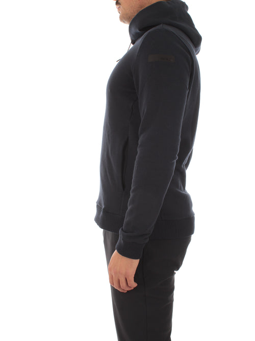 RRD Break Hood Fleece felpa da uomo blue black
